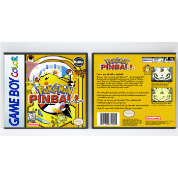 Pokemon Pinball (Extra Wide Case)